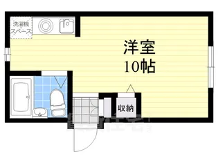 ベルウッド【1階】の間取り
