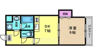 Du四条【5階】の間取り