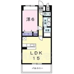 グランドールかさでら【3階】の間取り