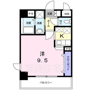 大阪府豊中市小曽根5丁目【マンション】の間取り