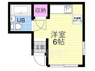 うきたセラーズハウス【4階】の間取り