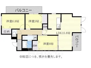 CORTILE MARUFUKU【5階】の間取り