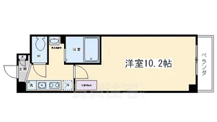 アルトシュロス四条大宮【2階】の間取り