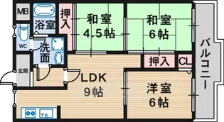 さくらマンション【2階】の間取り