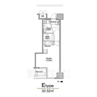 グラン・アベニュー 栄【4階】の間取り