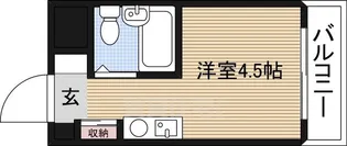 ソシオリバーハイツ【6階】の間取り