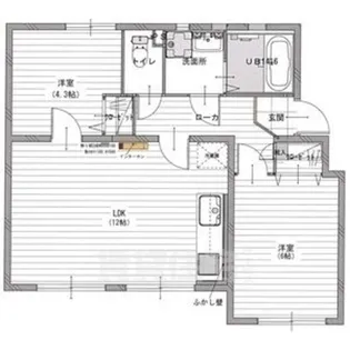なるみグリーンコーポ【2階】の間取り