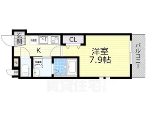 フジパレス堺中長尾【2階】の間取り