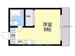 グランピア神宮【302号室】の間取り