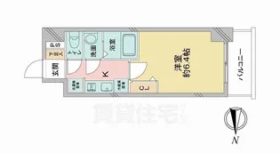 アステリ鶴舞ディオ【8階】の間取り