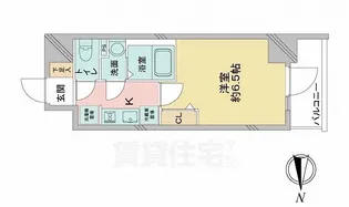 アステリ鶴舞ディオ【11階】の間取り