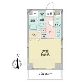 サン・名駅南ビル【9階】の間取り