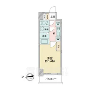 アステリ鶴舞ディオ【14階】の間取り