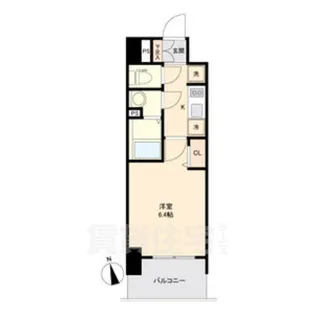 アステリ鶴舞トゥリア【4階】の間取り