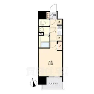 アステリ鶴舞トゥリア【7階】の間取り