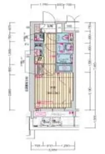 プレサンス名古屋幅下ファビュラス【10階】の間取り
