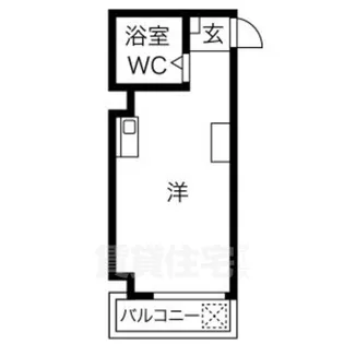 ハートイン弥富通【4階】の間取り