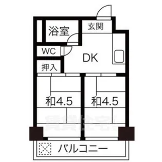向陽ビル【7階】の間取り