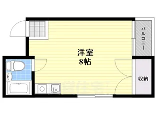 パインリーフ森小路【4階】の間取り
