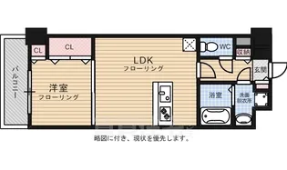 エンクレスト吉塚駅前2【11階】の間取り