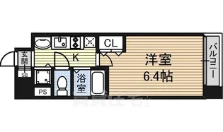 プレサンス名古屋STATIONビジュ【2階】の間取り