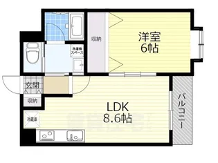JOYFUL・HOUSE津田駅前【1階】の間取り