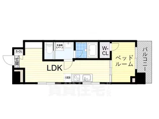 Re-be東三国【7階】の間取り