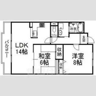 サニーパーク小坂【10階】の間取り