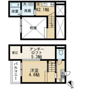 i・スペース小本(アイスペースコモト)【1階】の間取り