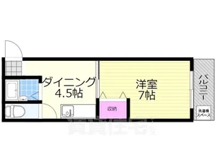 メゾンデール塚本【304号室】の間取り