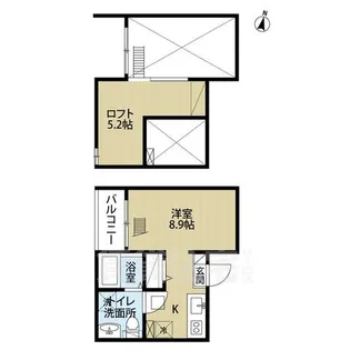 M’s story【1階】の間取り