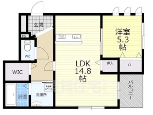 兵庫県伊丹市桜ケ丘8丁目【アパート】の間取り