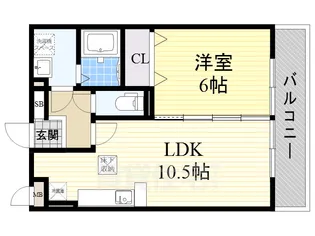 ナイスコート Ⅱ【1階】の間取り