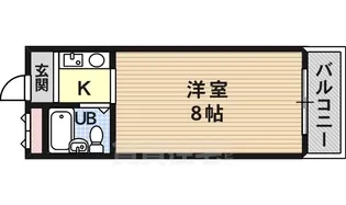エスティライフ富田林【2階】の間取り