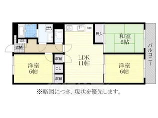 フローリア御器所【5階】の間取り