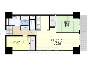 シャルム堺【3階】の間取り