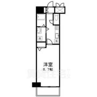 HF丸の内レジデンス【4階】の間取り