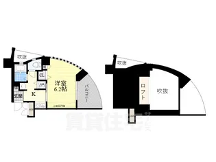 エステムコート新大阪3ステーションプラザ【2階】の間取り