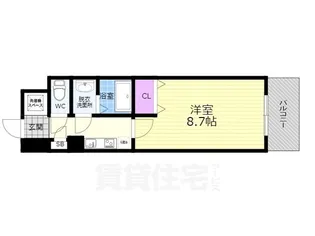 サンシティ烏丸高辻【6階】の間取り
