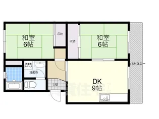 グリーンハイツ【1階】の間取り