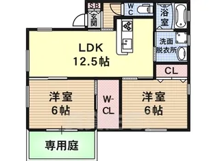 FLAFFIE平野本町【1階】の間取り