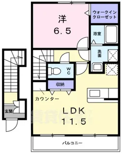 OMA永井【2階】の間取り