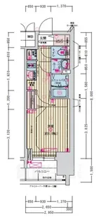 愛知県名古屋市中区伊勢山1丁目【マンション】の間取り