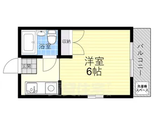 仁川ロイヤルハイツ【3階】の間取り