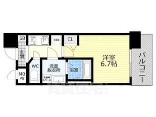 S-RESIDENCE上前津【5階】の間取り