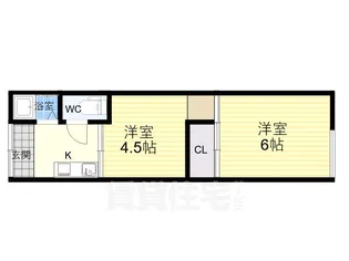 仲元文化【2階】の間取り