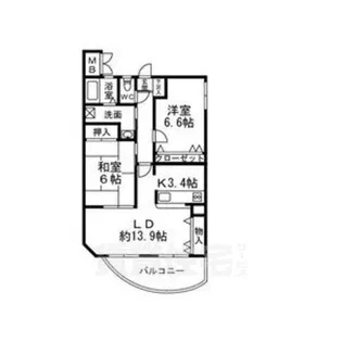 Ecoregalo【3階】の間取り