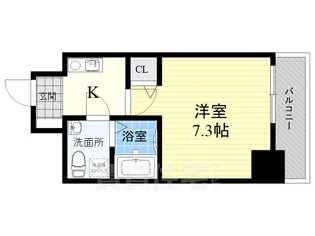 セレニテ高槻【3階】の間取り
