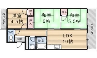「サンパレス」【2階】の間取り