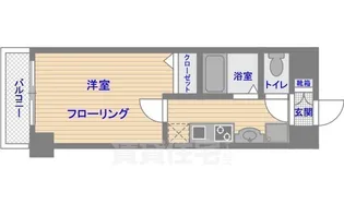 エステムコート博多祇園ツインタワーセカンドステージ【5階】の間取り